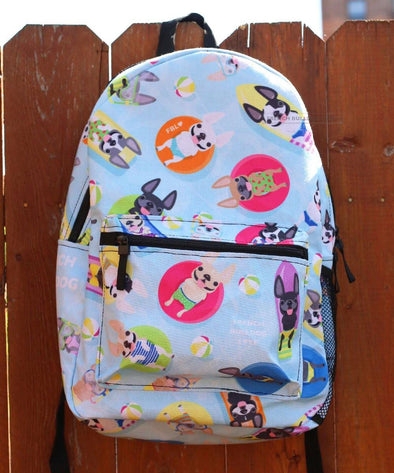 Pool Party Backpack by French Bulldog Love - French Bulldog Love