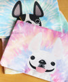 Tie Dye Frenchie Pouch - Pinks - Small - French Bulldog Love