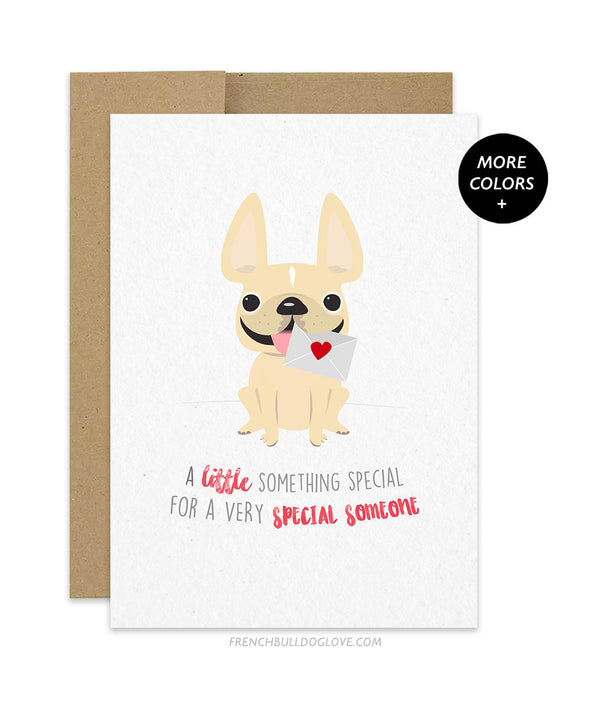 Something Special - French Bulldog Card