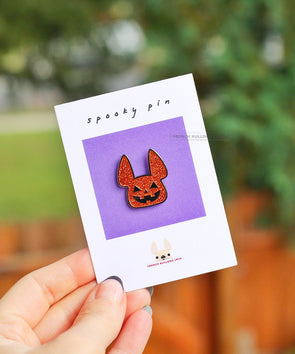 Spooky Enamel Pin