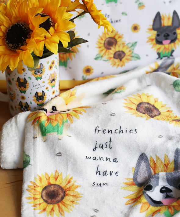 Hello Sunshine Fleece Blanket
