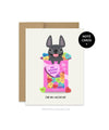 Sweethearts - French Bulldog Note Cards - Set of 12 - French Bulldog Love