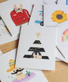 #100DAYPROJECT French Bulldog Note Cards Box Set of 12 - TEEPEE - French Bulldog Love