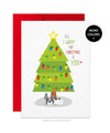 All I Want For Christmas is YOU French Bulldog Christmas Card - French Bulldog Love